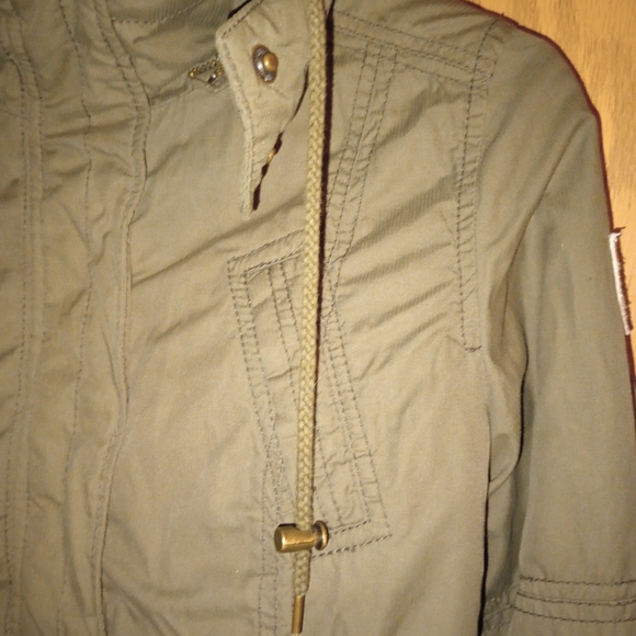 American Eagle Outfitters Jacket Mens Size Small Green Full Zip Polyester Lined - Picture 11 of 16